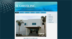 Desktop Screenshot of elgrecoinc.com